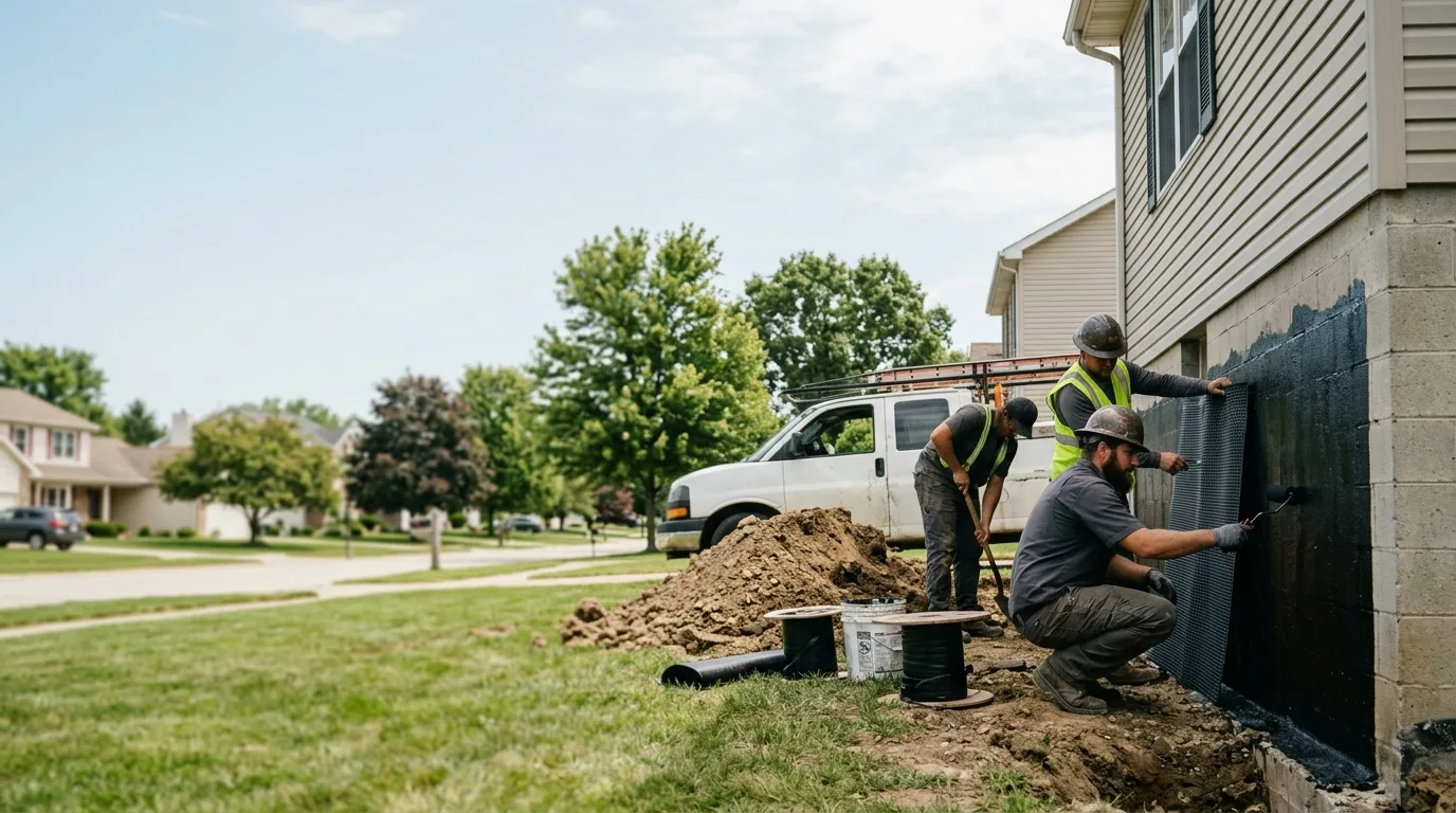 Basement Waterproofing in Holmesville, OH near me